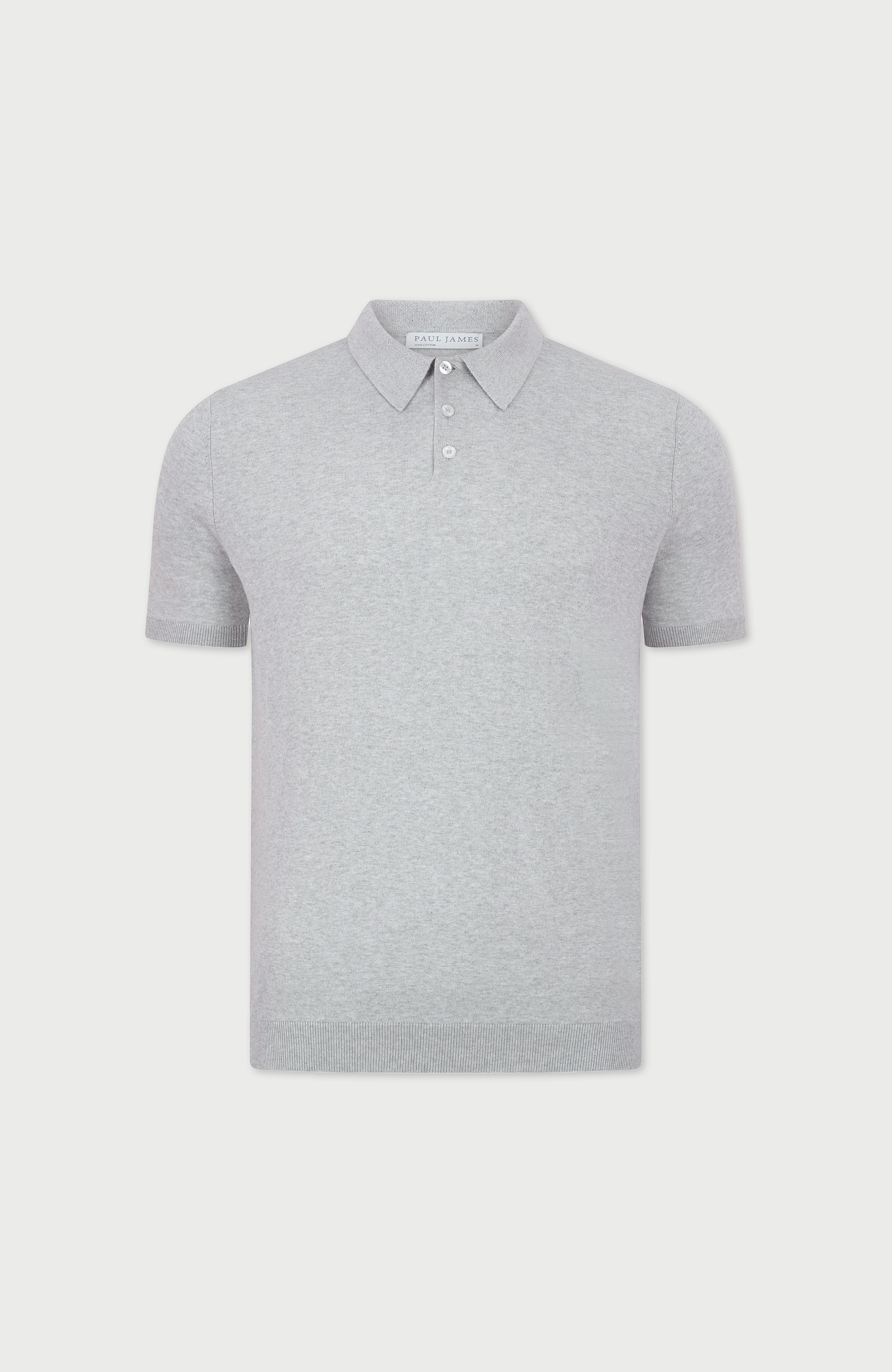 Mens Ultra Fine Cotton Short Sleeve Polo Shirt
