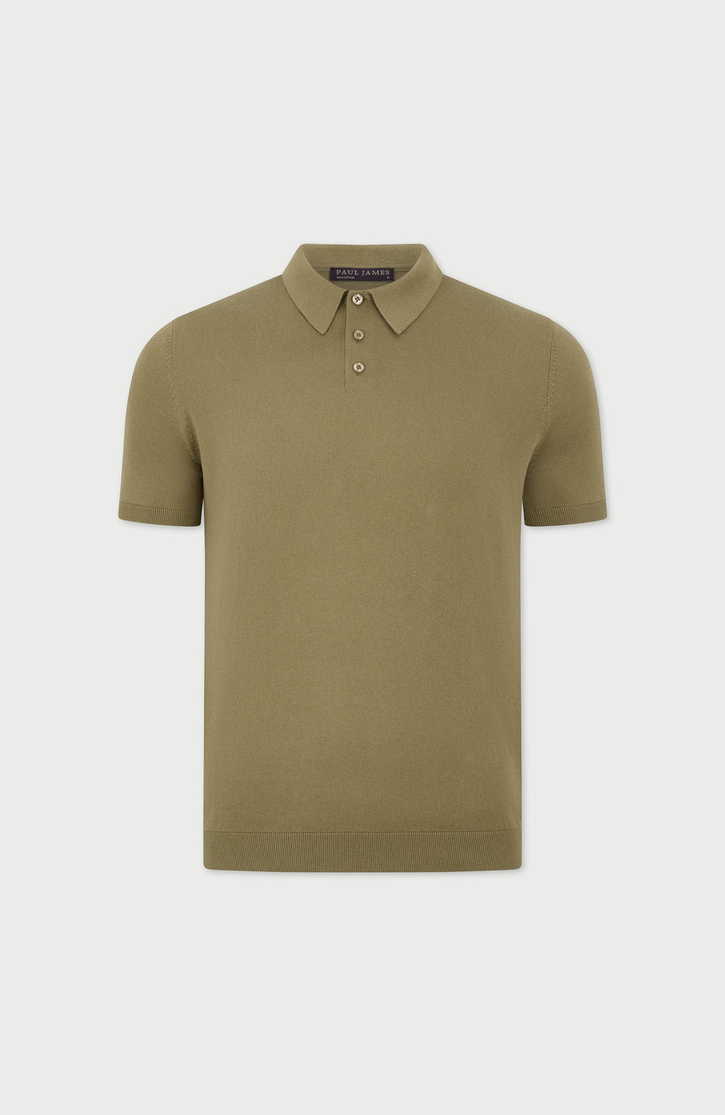 Mens Ultra Fine Cotton Short Sleeve Polo Shirt