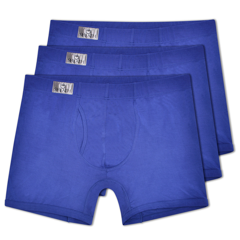 SHEATH 3.21 Modal Men's Pouch Boxer Brief 5" (3 Pack)
