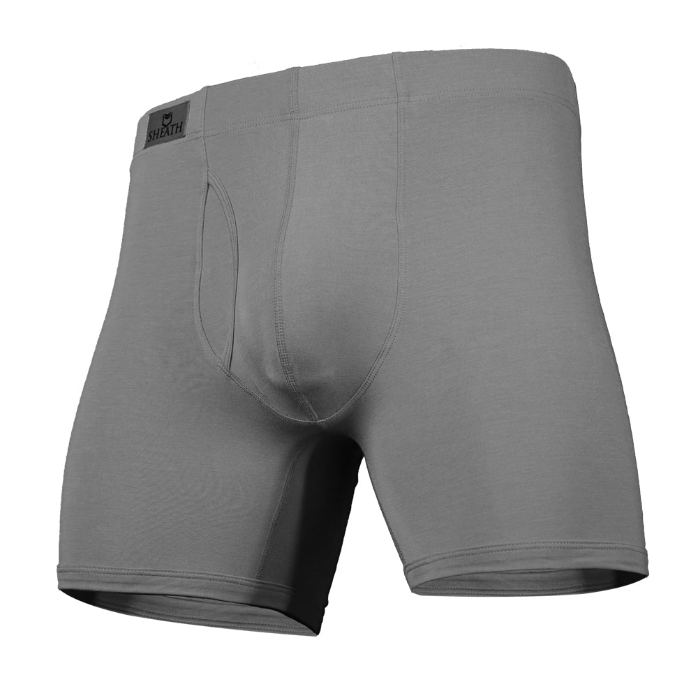 SHEATH 3.21 Modal Men's Pouch Boxer Brief 5" (5 Pack)