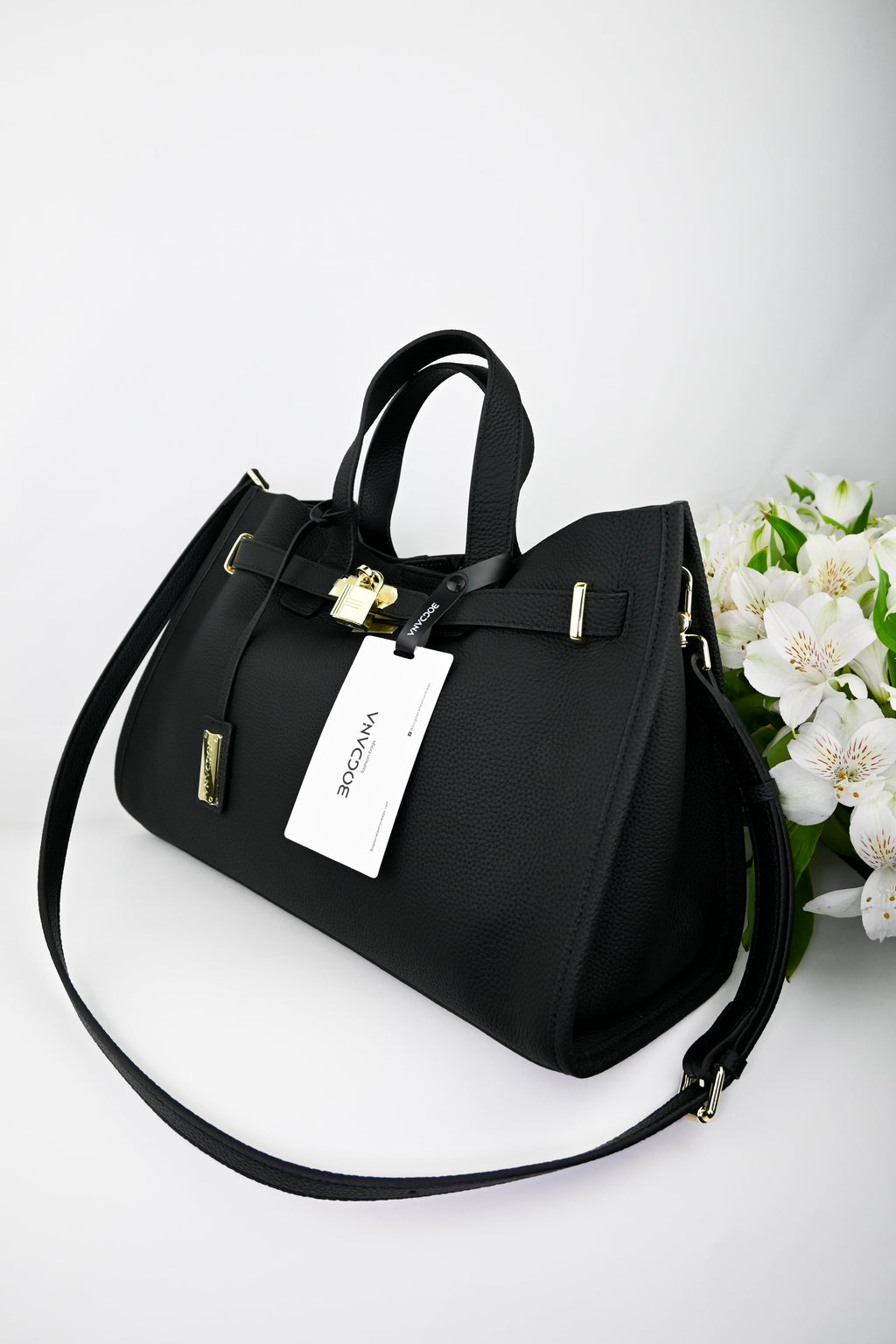 Bogdana Urban Luxe — Genuine Leather Power Tote – Women’s Shoulder Bag