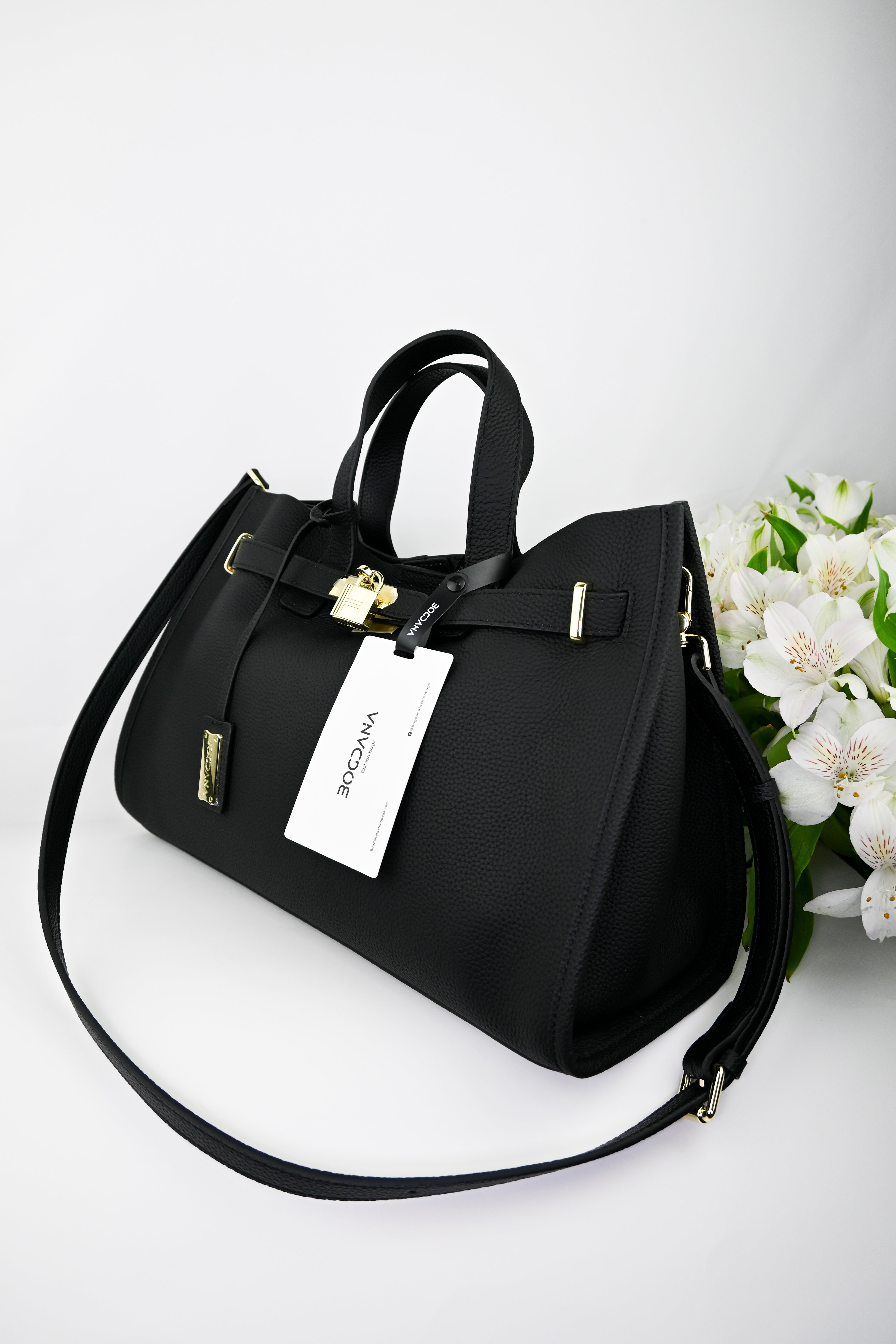 Bogdana Urban Luxe — Genuine Leather Power Tote – Women’s Shoulder Bag