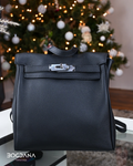 Bogdana Mini Leather Backpack