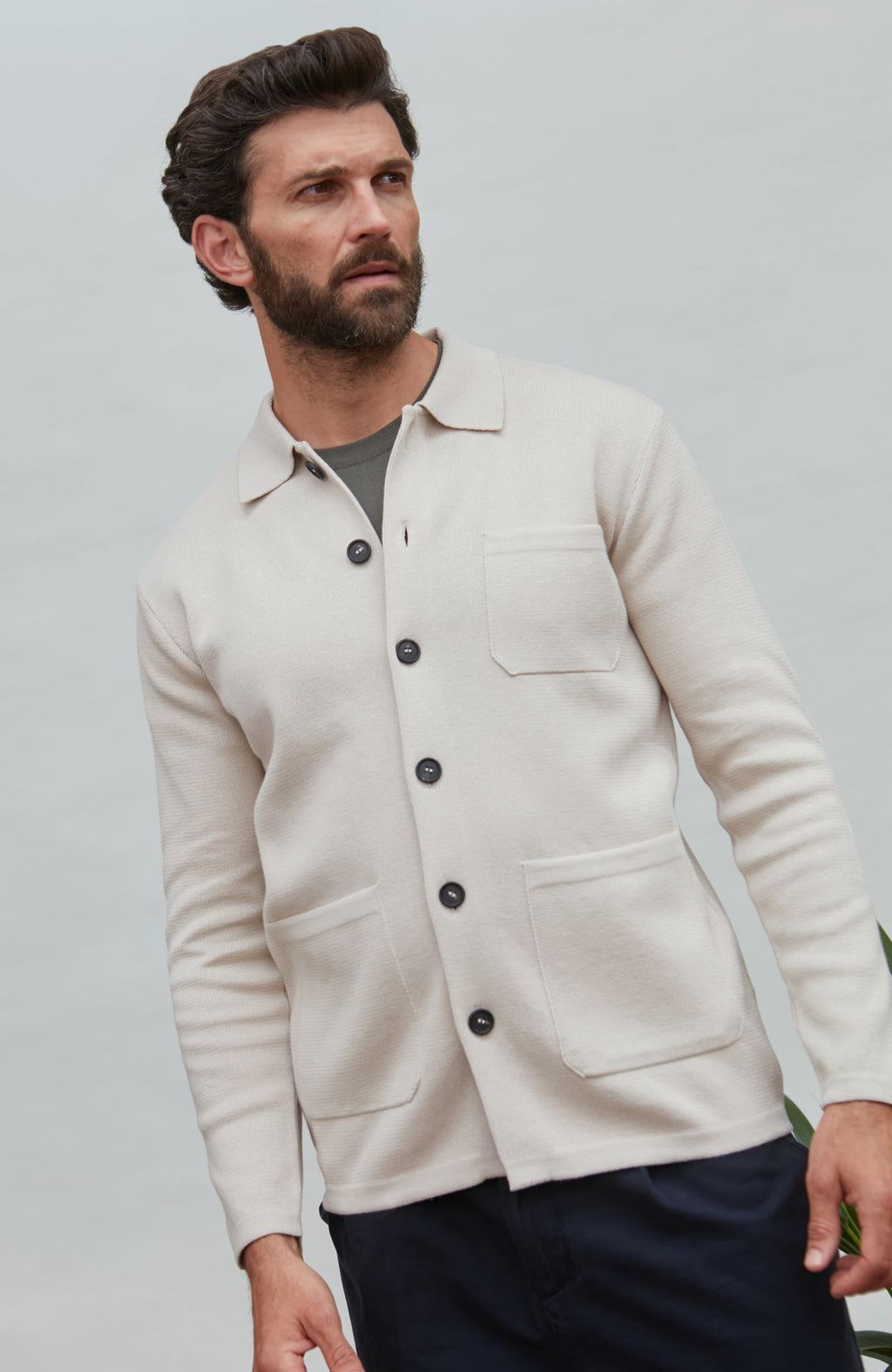 Mens Midweight Cotton Work Shirt