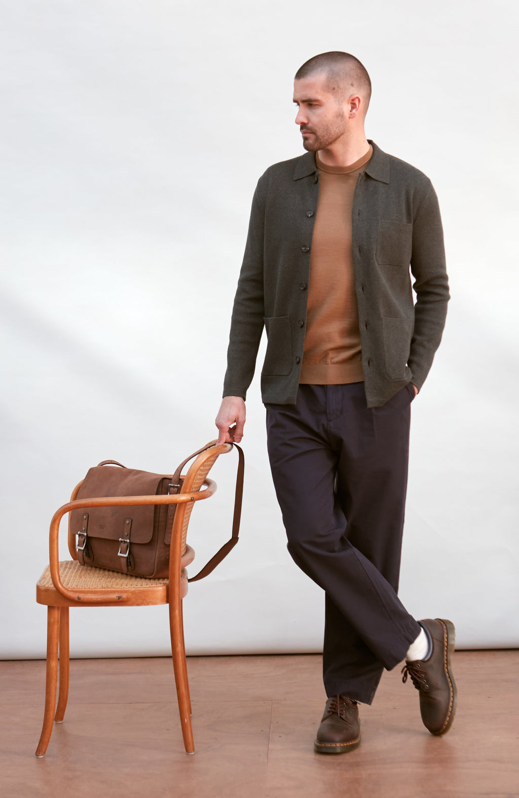 Mens Midweight Cotton Work Shirt