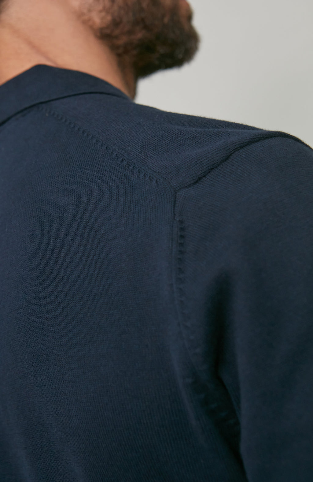 Mens Lightweight Cotton Buttonless Polo Shirt