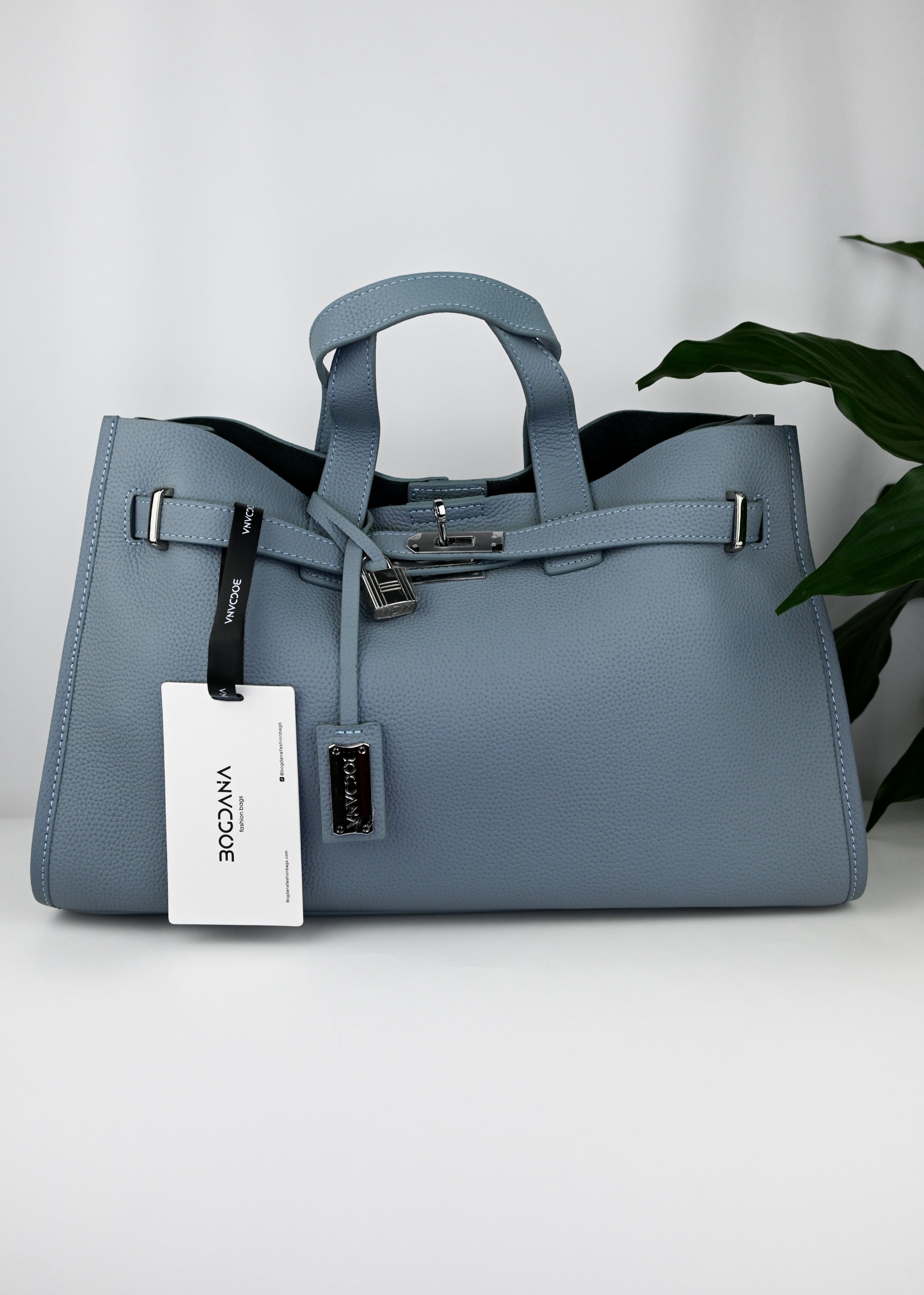 Bogdana Urban Luxe — Genuine Leather Power Tote – Women’s Shoulder Bag