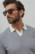 Mens Lightweight Cotton Fishermans Buttonless Polo Shirt