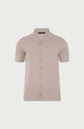 Mens Ultra Fine Cotton Cuban Collar Shirt