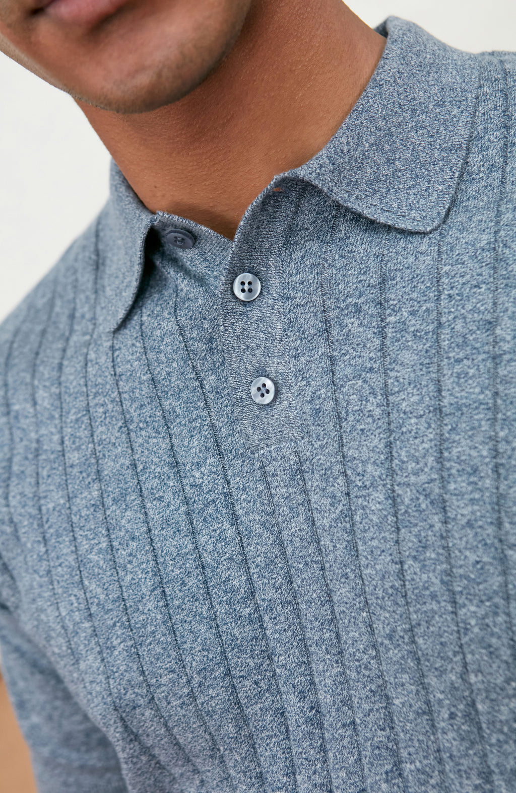 Mens Ultra Fine Cotton Selection Knit Polo Shirt