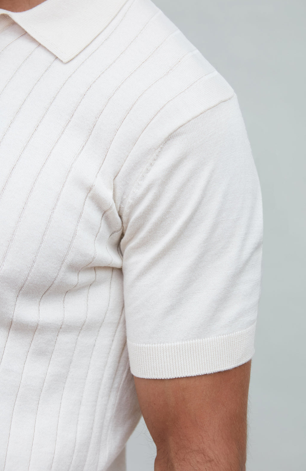 Mens Ultra Fine Cotton Selection Knit Polo Shirt