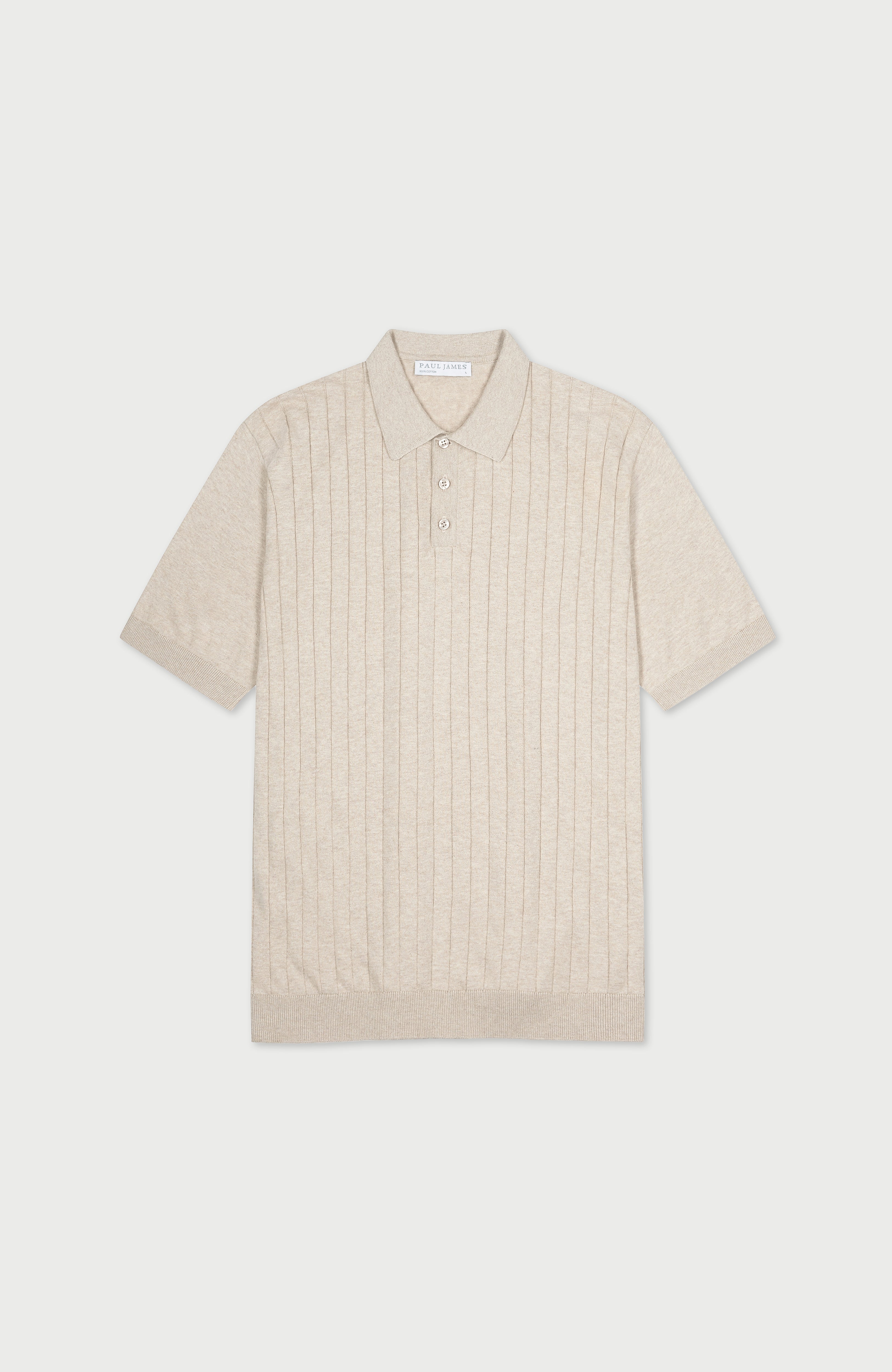 Mens Ultra Fine Cotton Selection Knit Polo Shirt