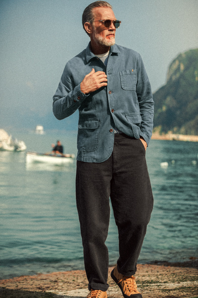 Hemingway Travel Jacket Blue