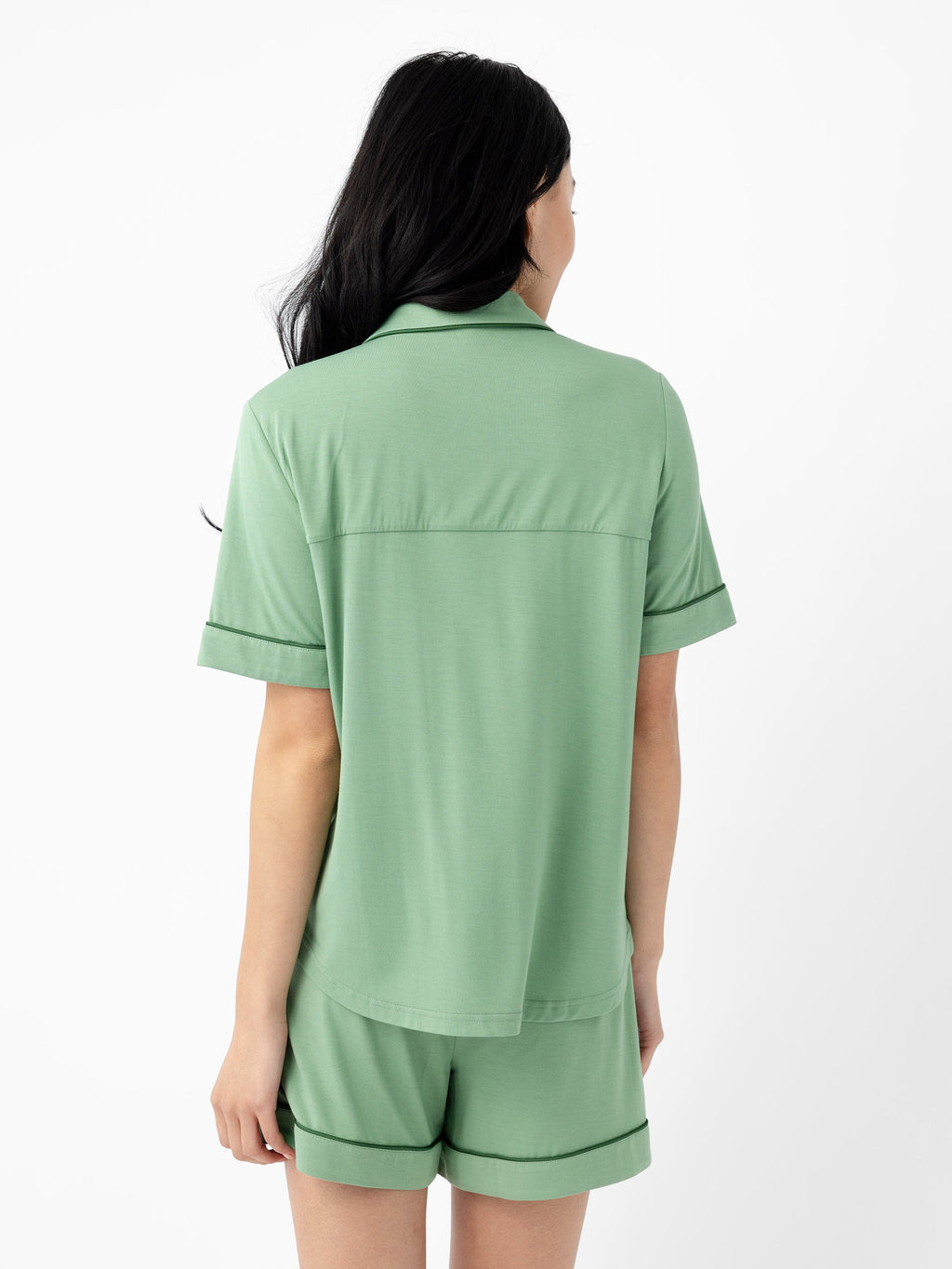 Women's Bamboo Stretch-Knit Short Sleeve Pajama Top - Last Chance