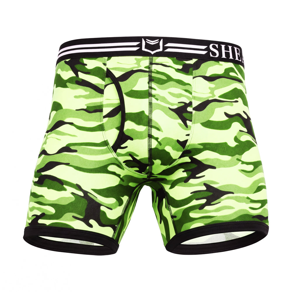 SHEATH 4.0 Polyester Camo Men's Pouch Boxer Brief 5"