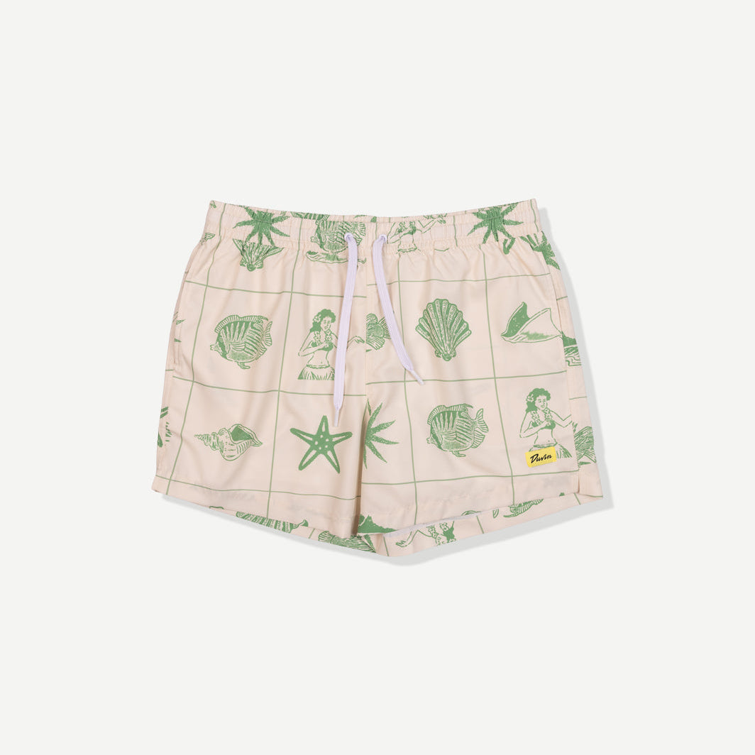 Duvin Salty Swim Short - Antique