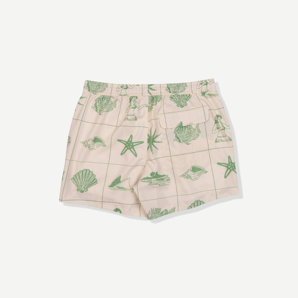 Duvin Salty Swim Short - Antique