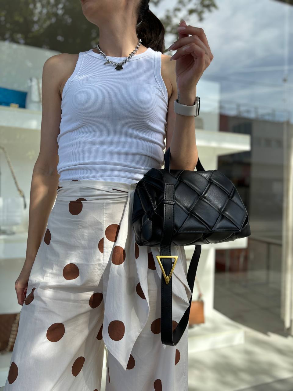 Bellissima Intreccio Crossbody Bag