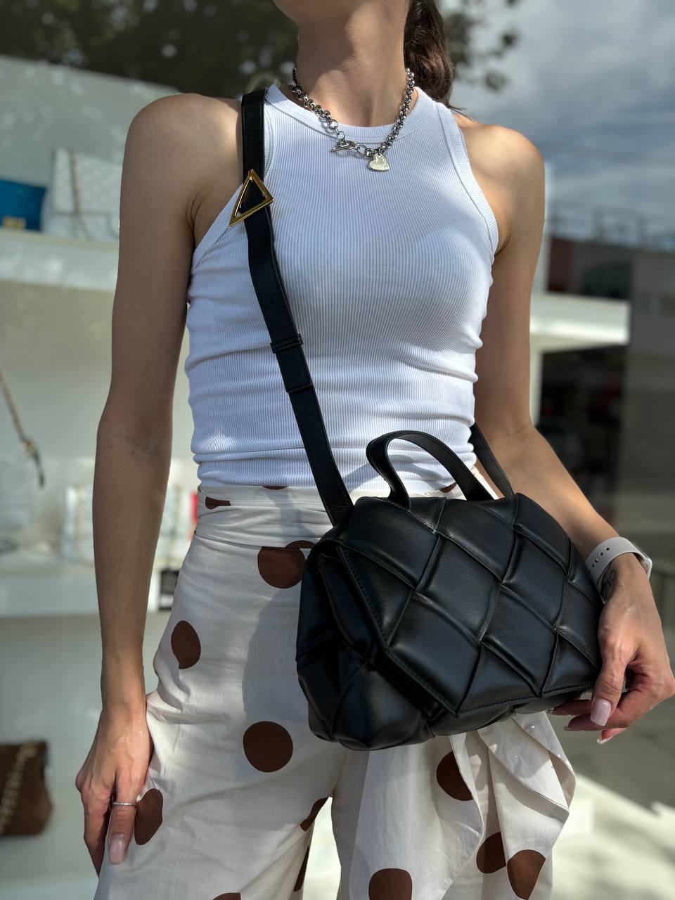 Bellissima Intreccio Crossbody Bag