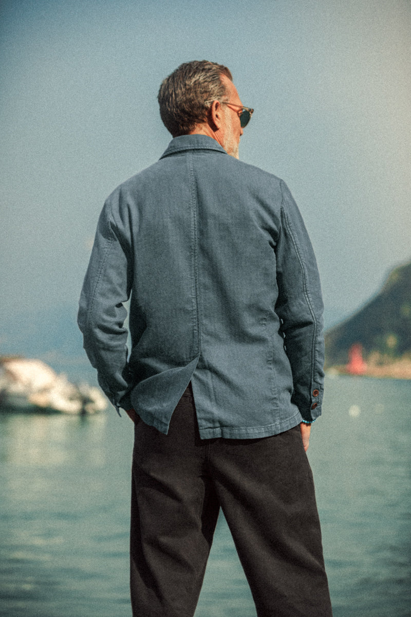 Hemingway Travel Jacket Blue