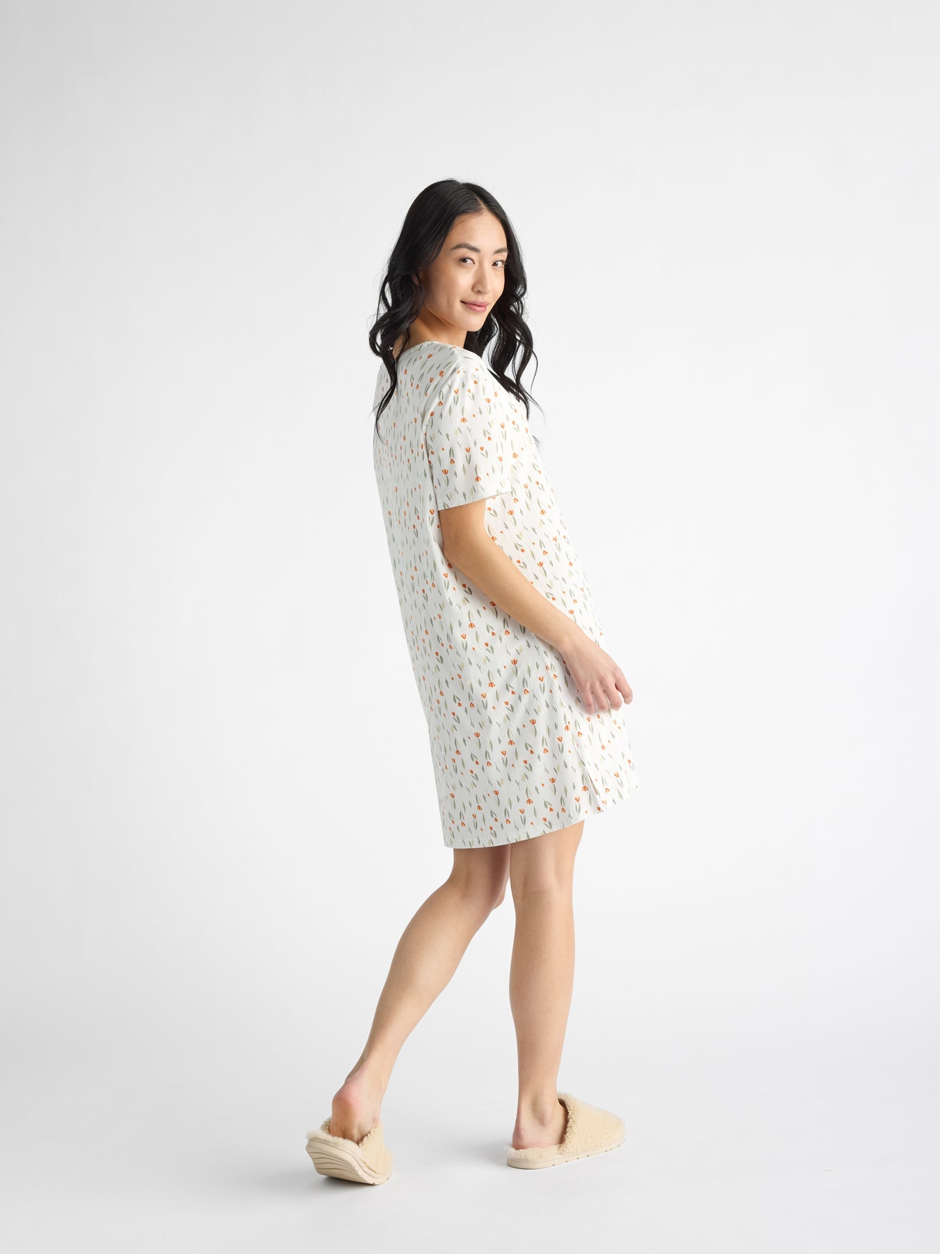 Women's Bamboo Stretch-Knit Sleep Dress - Last Chance