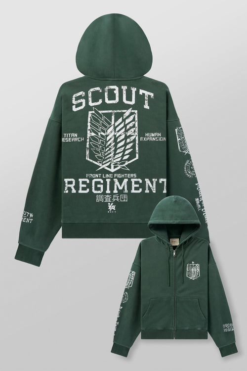 5138 - AOT©  x YLA Zip-Up Hoodies