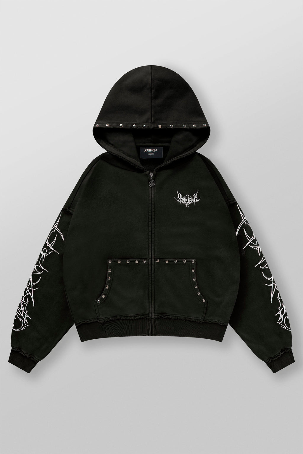 5232 - Tribal Stud Zip-Ups