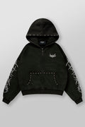 5232 - Tribal Stud Zip-Ups