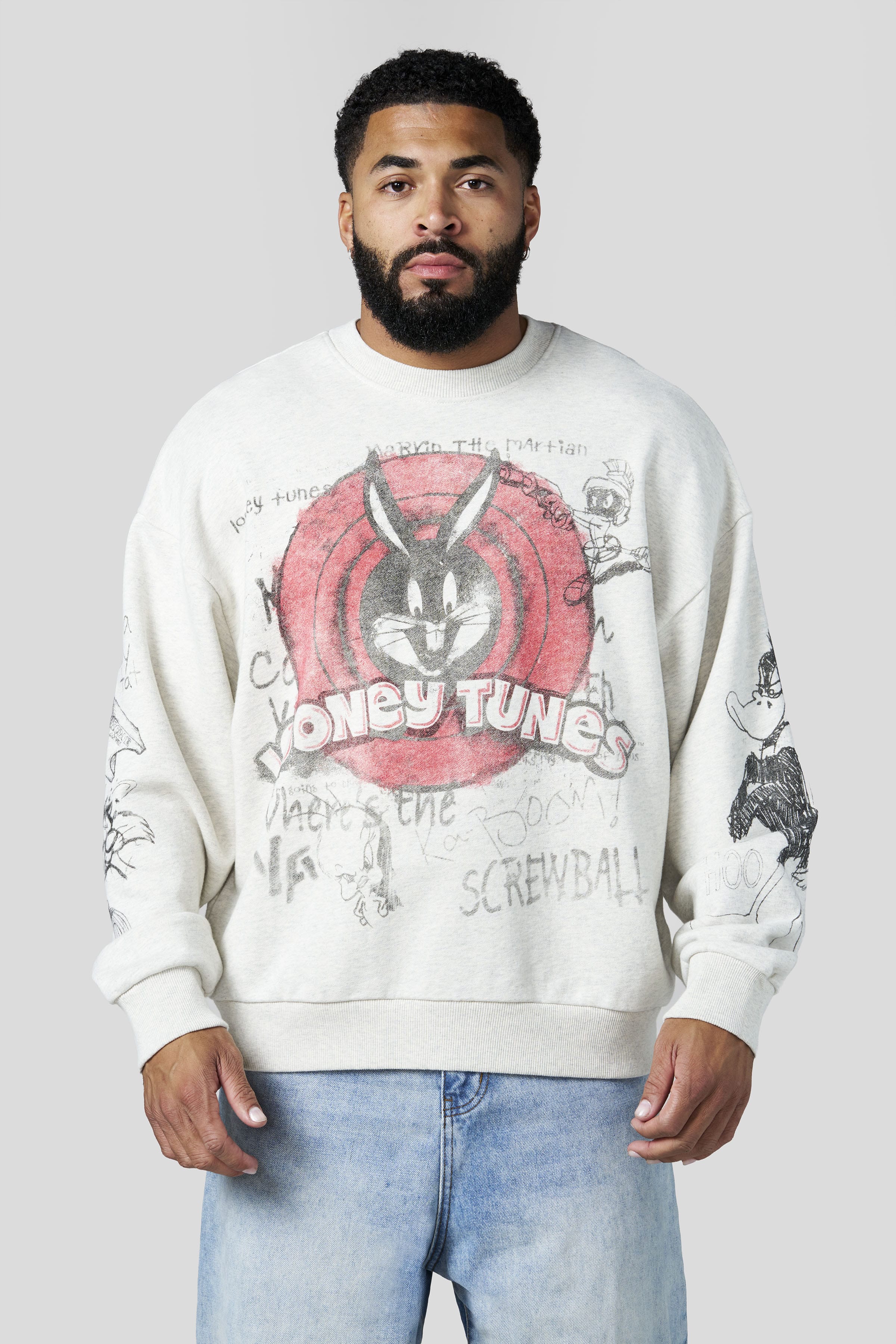 5256 - Looney Tunes Graffiti Crewnecks