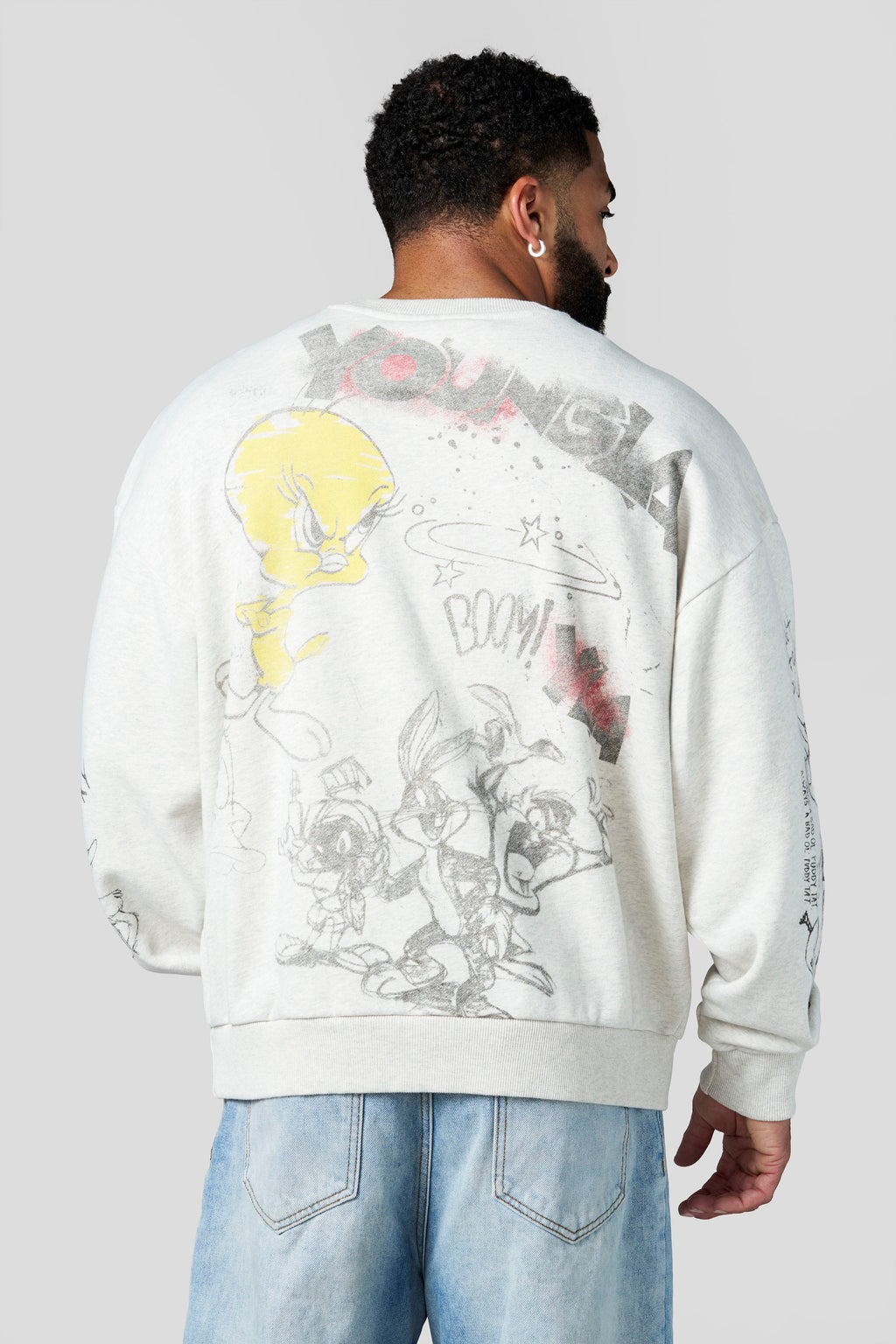 5256 - Looney Tunes Graffiti Crewnecks