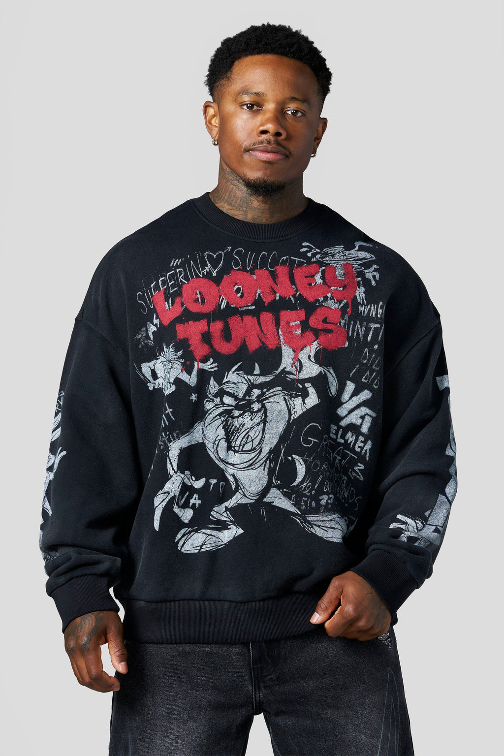 5256 - Looney Tunes Graffiti Crewnecks