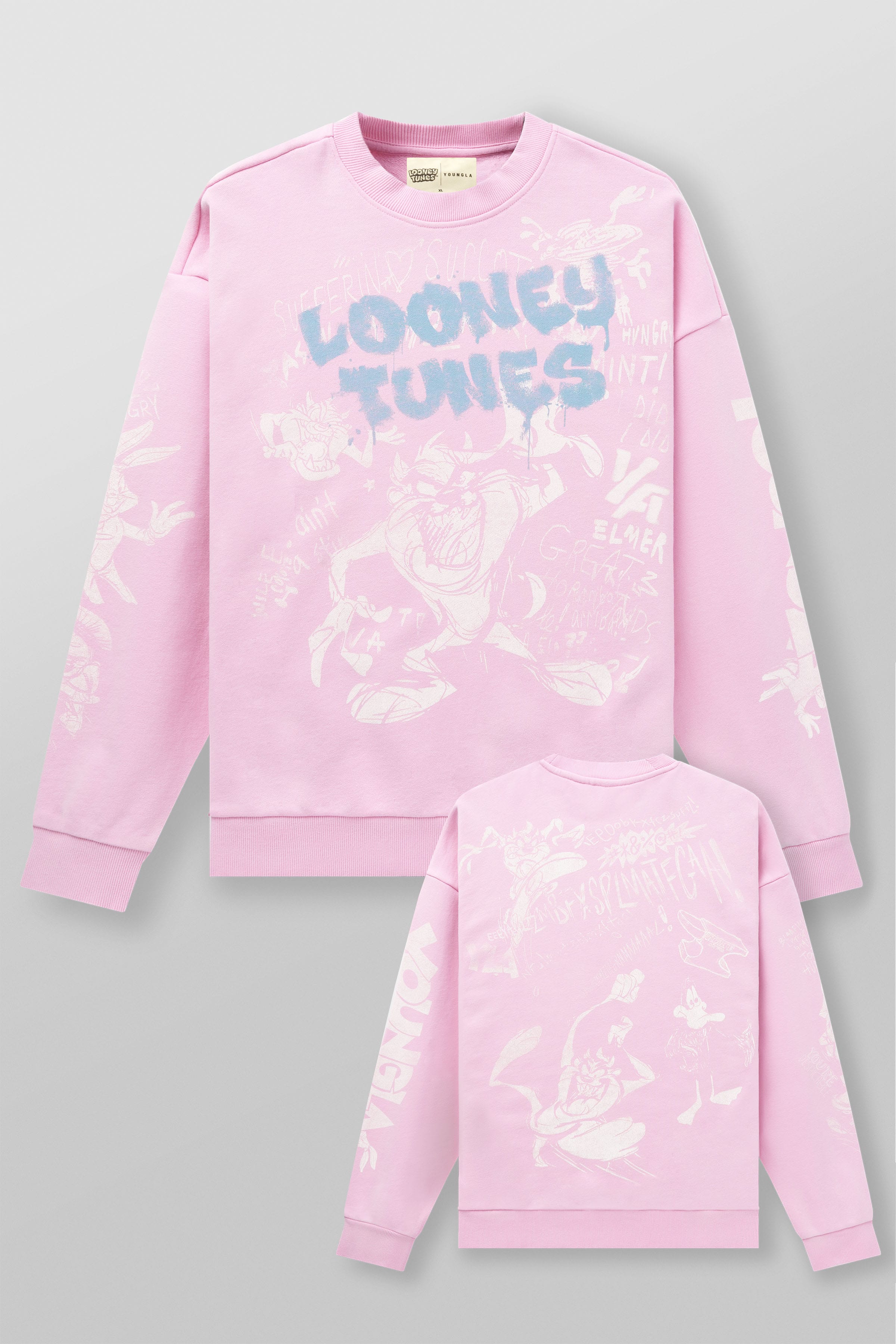 5256 - Looney Tunes Graffiti Crewnecks