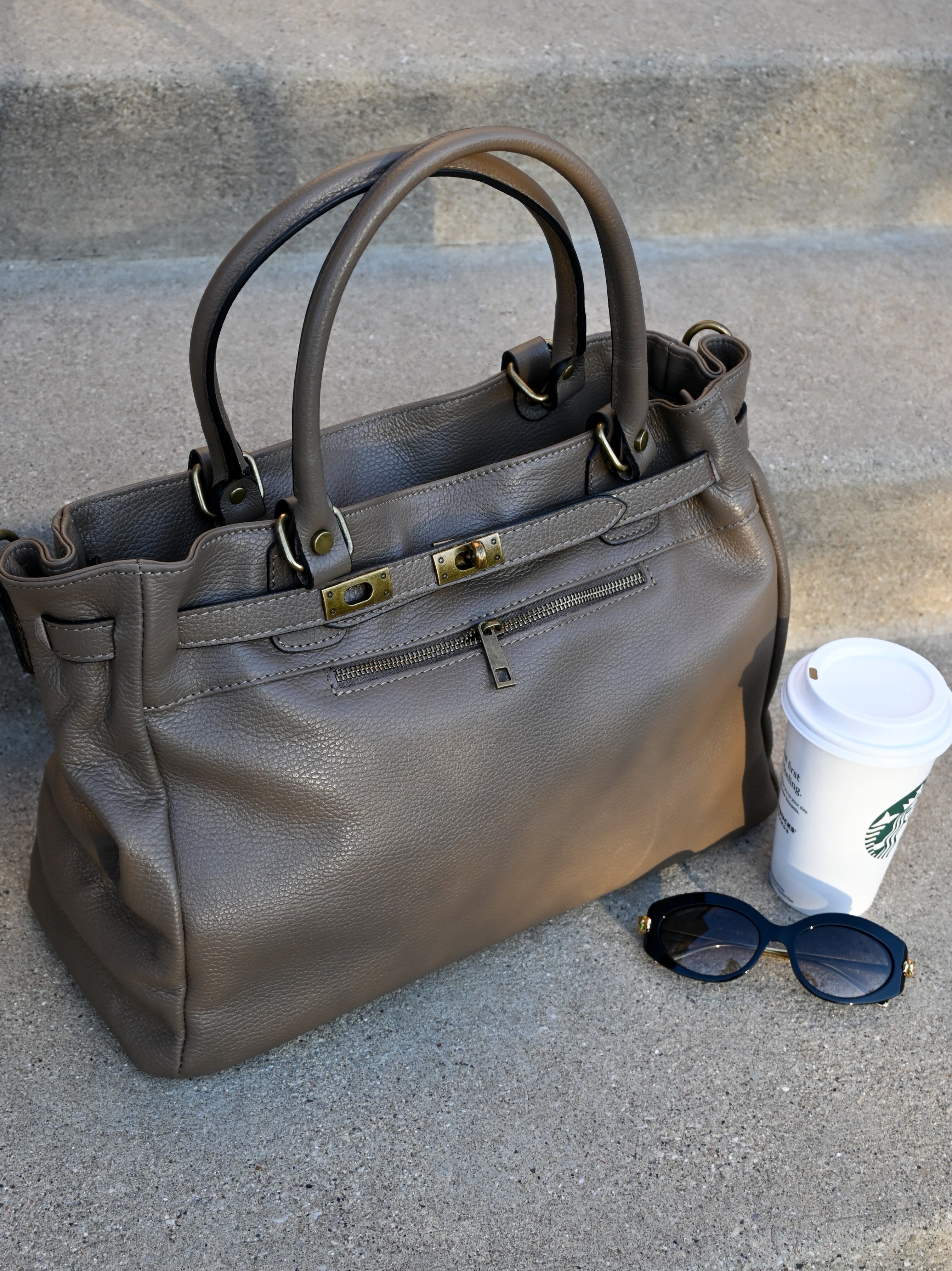 Caffè Milano- Elegant Genuine Leather Bag 🇮🇹