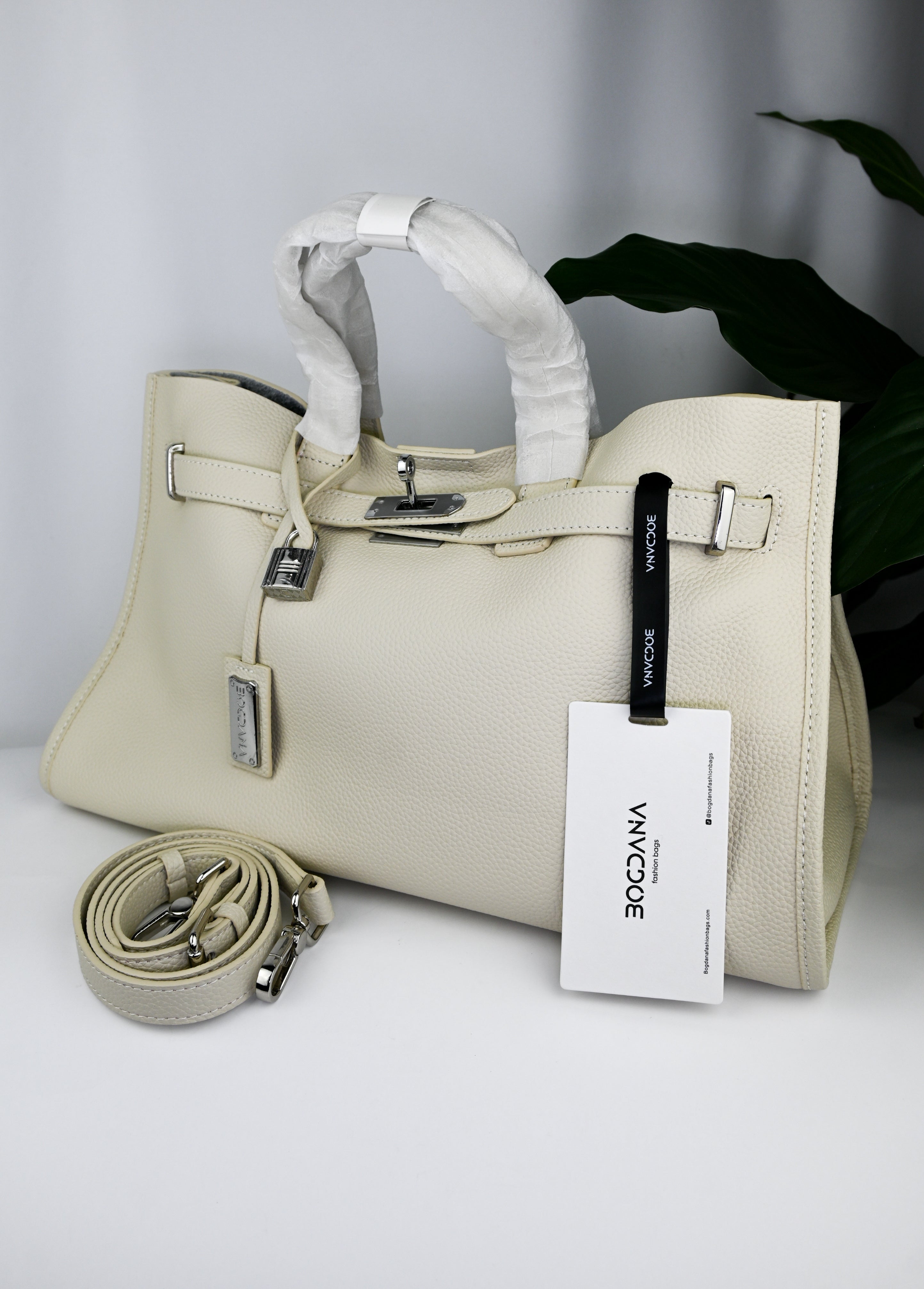 Bogdana Urban Luxe — Genuine Leather Power Tote – Women’s Shoulder Bag