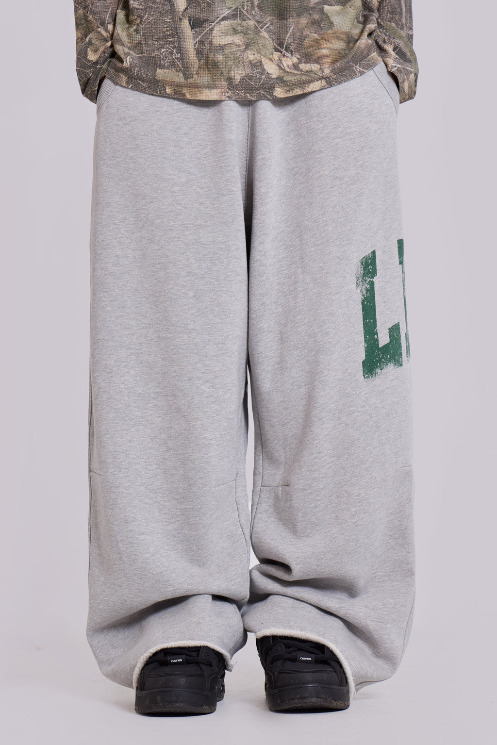 LDN Print Grey Marl Monster Joggers