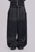 Grey Sporty Baggy Monster Joggers