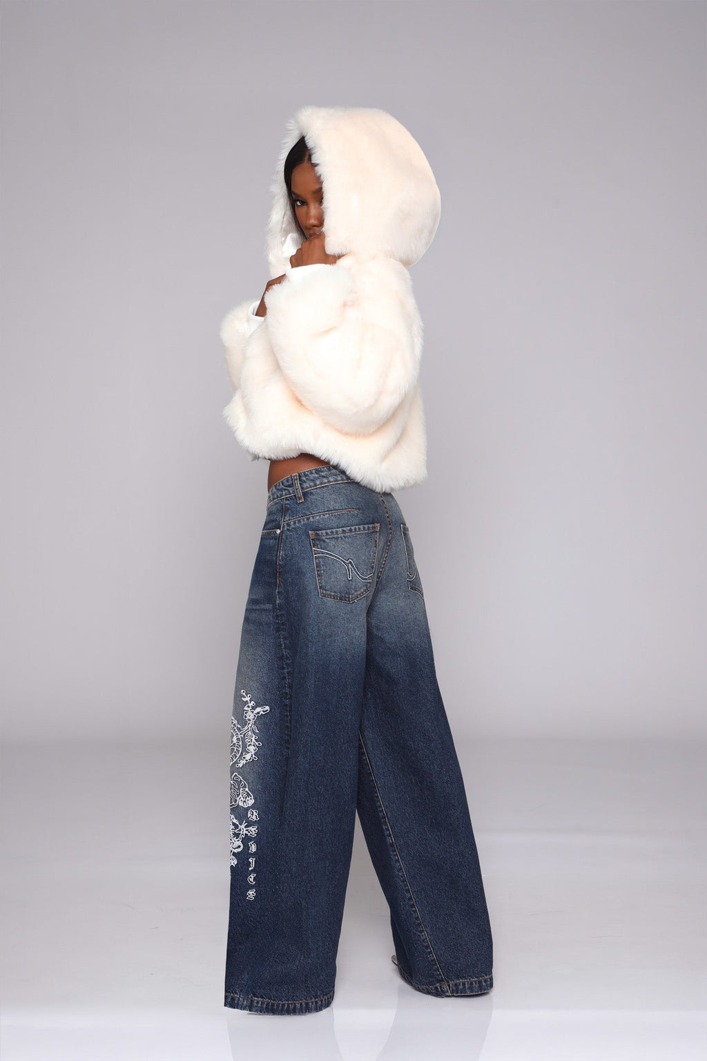 EMPIRE JEAN / INDIGO FLEUR