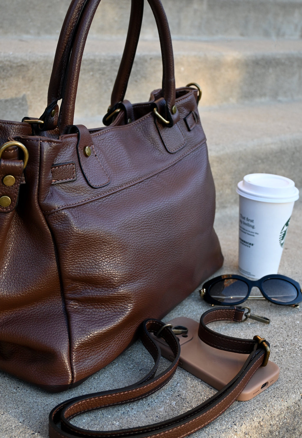 Caffè Milano- Elegant Genuine Leather Bag 🇮🇹