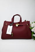 Bogdana Urban Luxe Tote with Gold Hardware & Adjustable Strap – Women’s Shoulder Bag