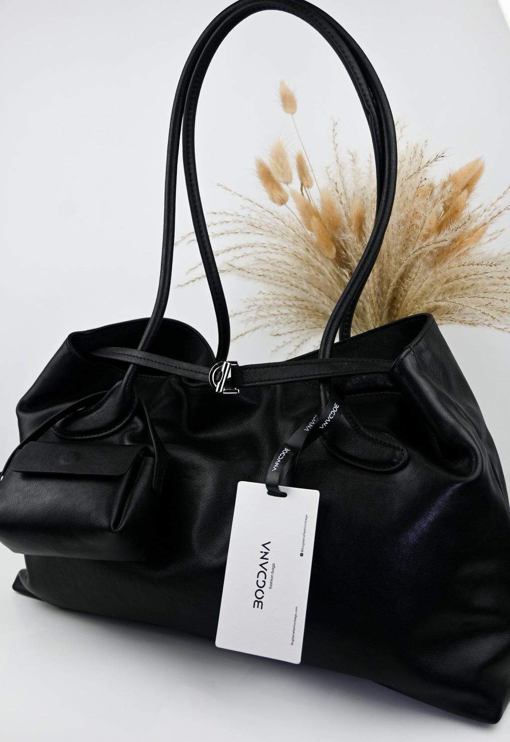 LA FORMA DUO  BOGDANA— shoulder bag made from genuine leather
