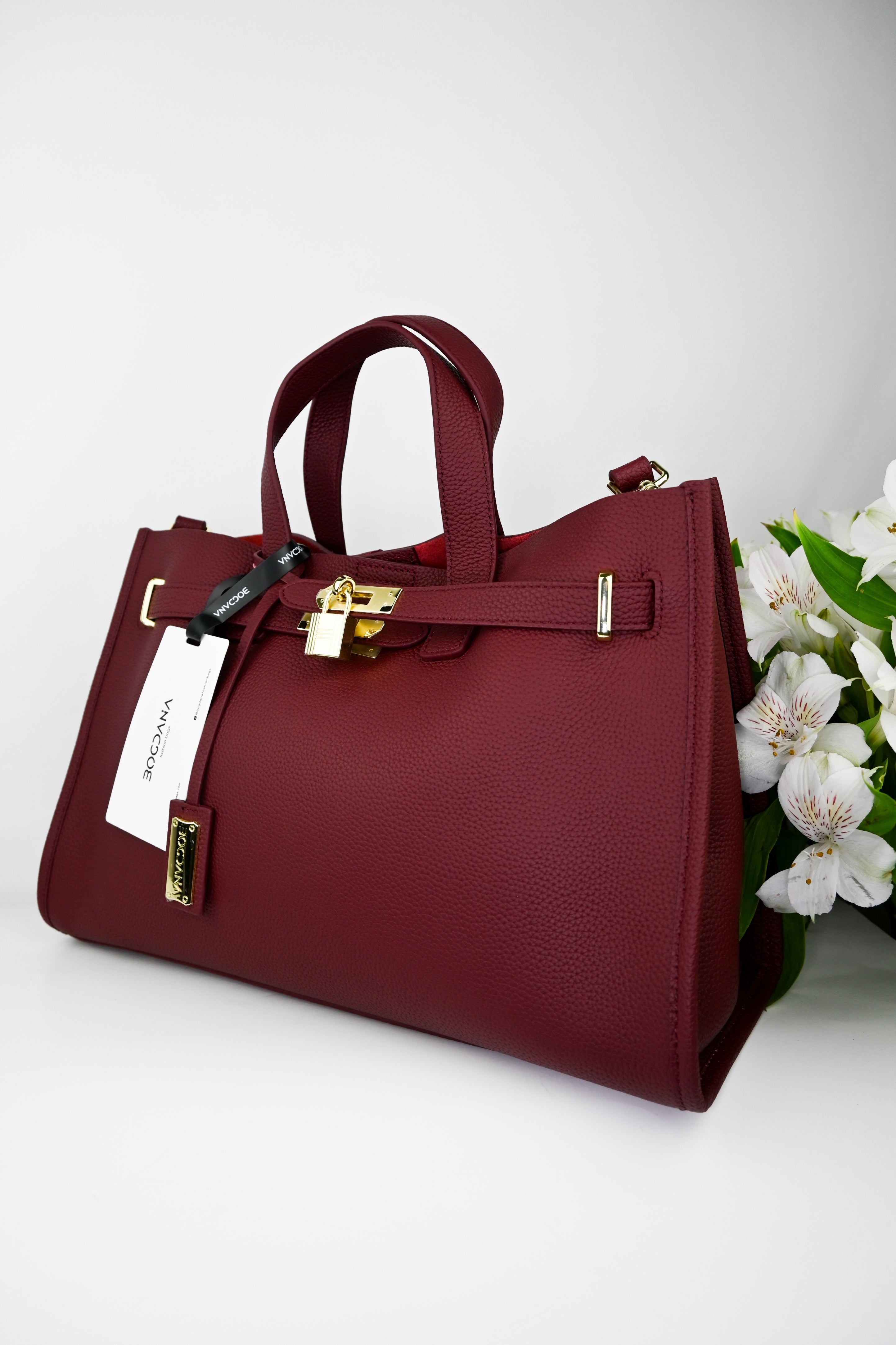 Bogdana Urban Luxe — Genuine Leather Power Tote – Women’s Shoulder Bag