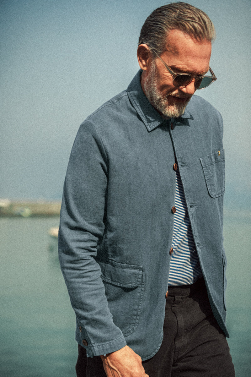 Hemingway Travel Jacket Blue