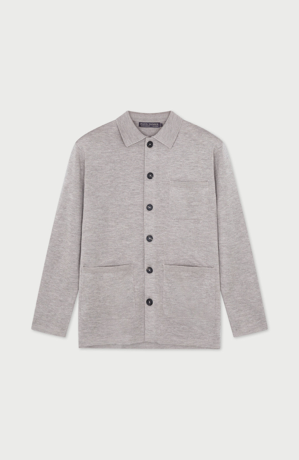 Mens Extra Fine Merino Wool Work Shirt