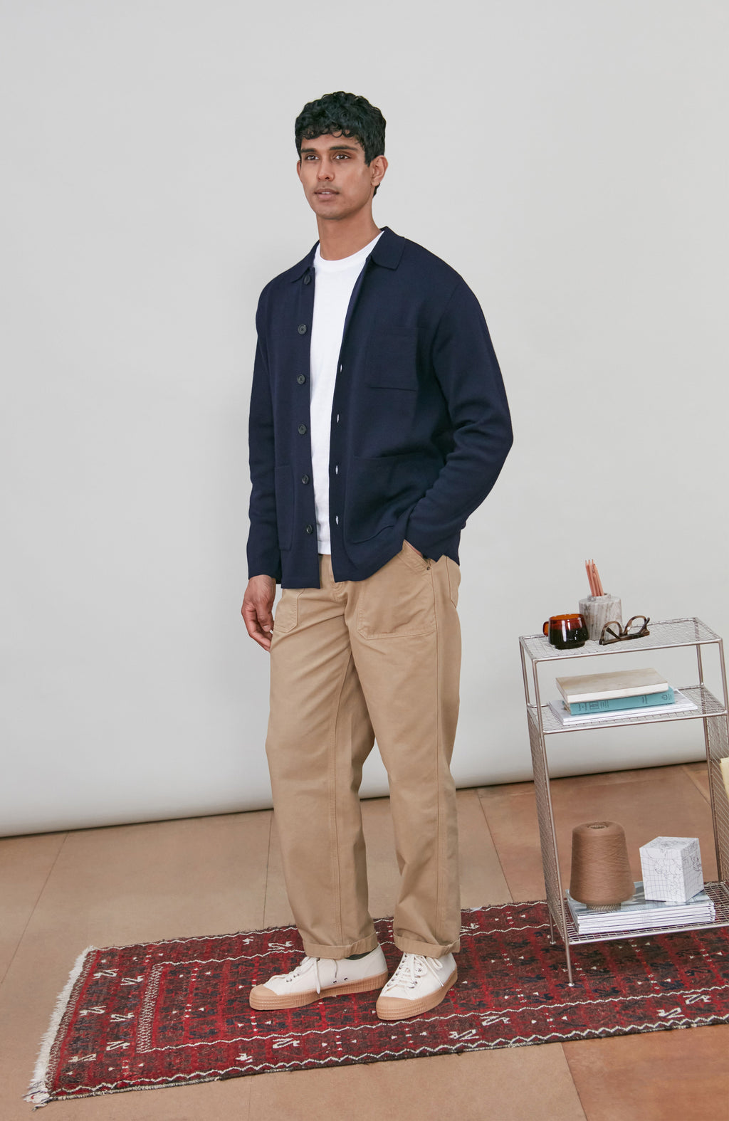 Mens Extra Fine Merino Wool Work Shirt