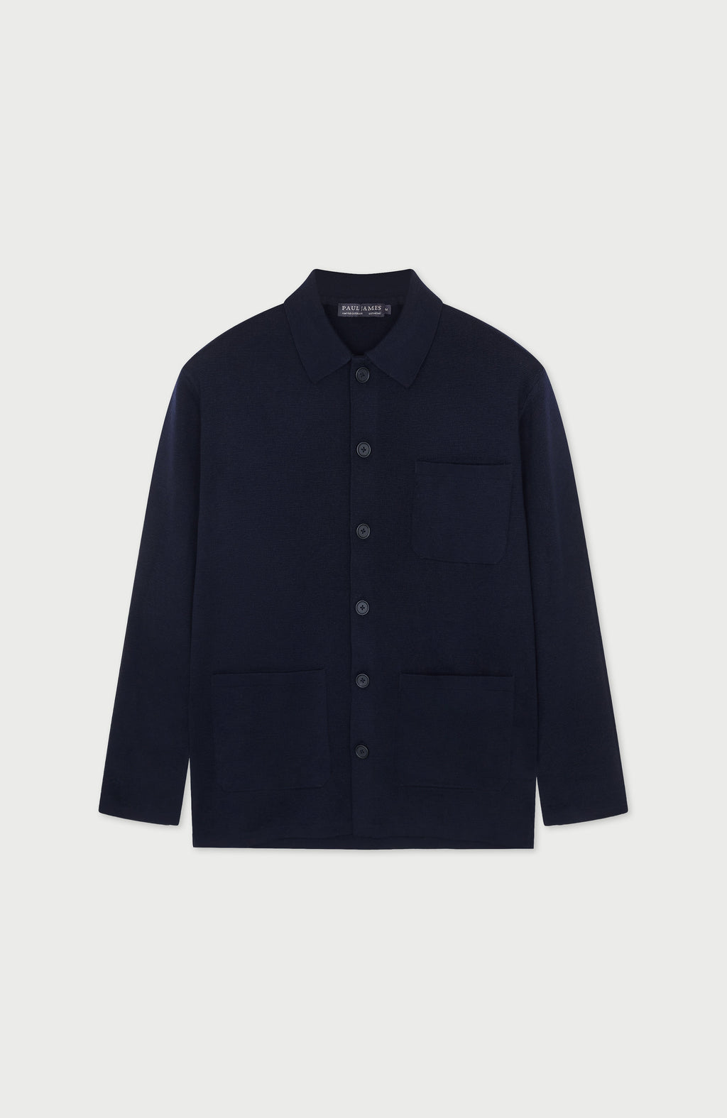 Mens Extra Fine Merino Wool Work Shirt