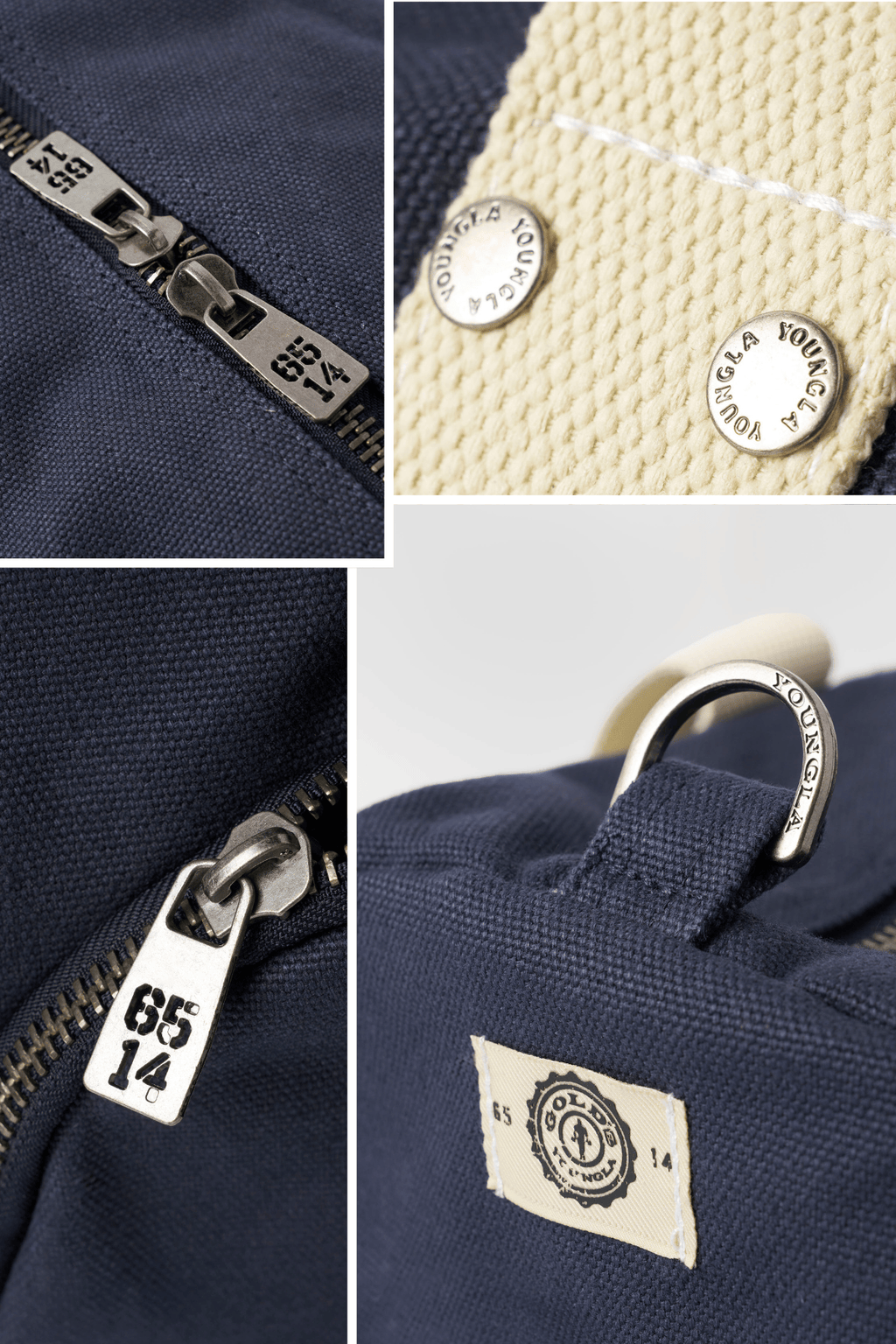 9045 - Gold's Iron Legacy Canvas Bags