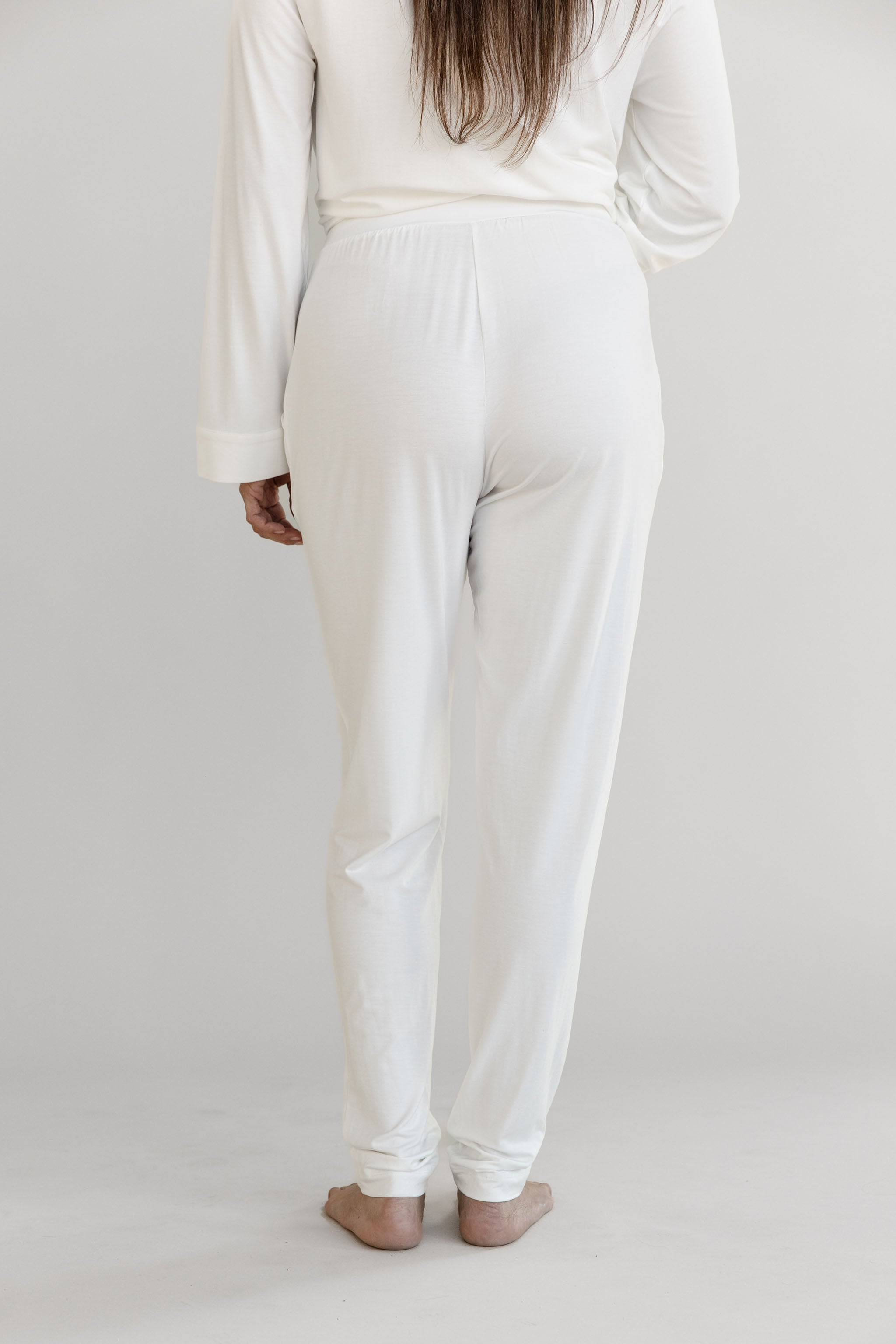 Women's Bamboo Stretch-Knit Tapered Pant