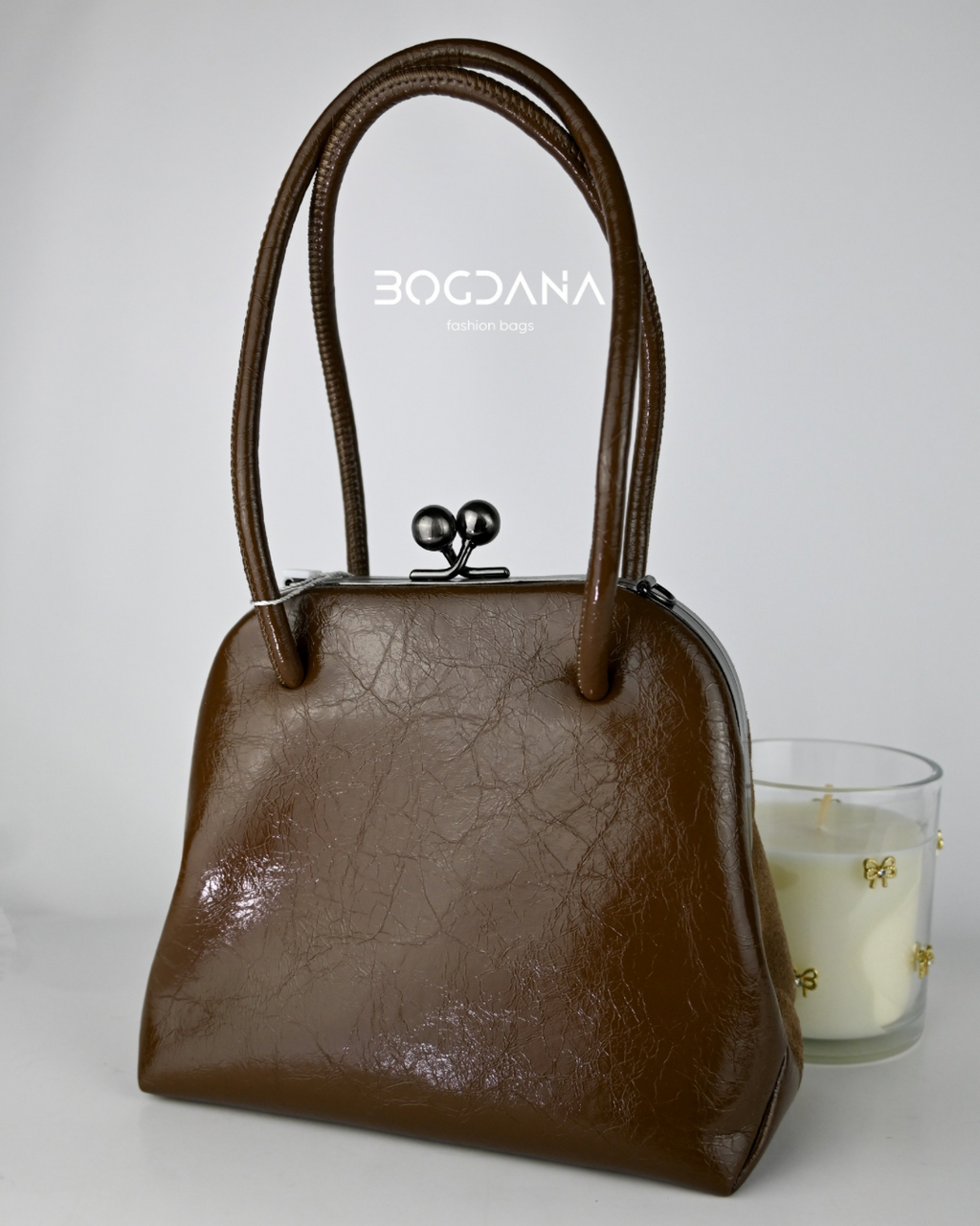 Bag “Kokosha” – Genuine Suede Handbag
