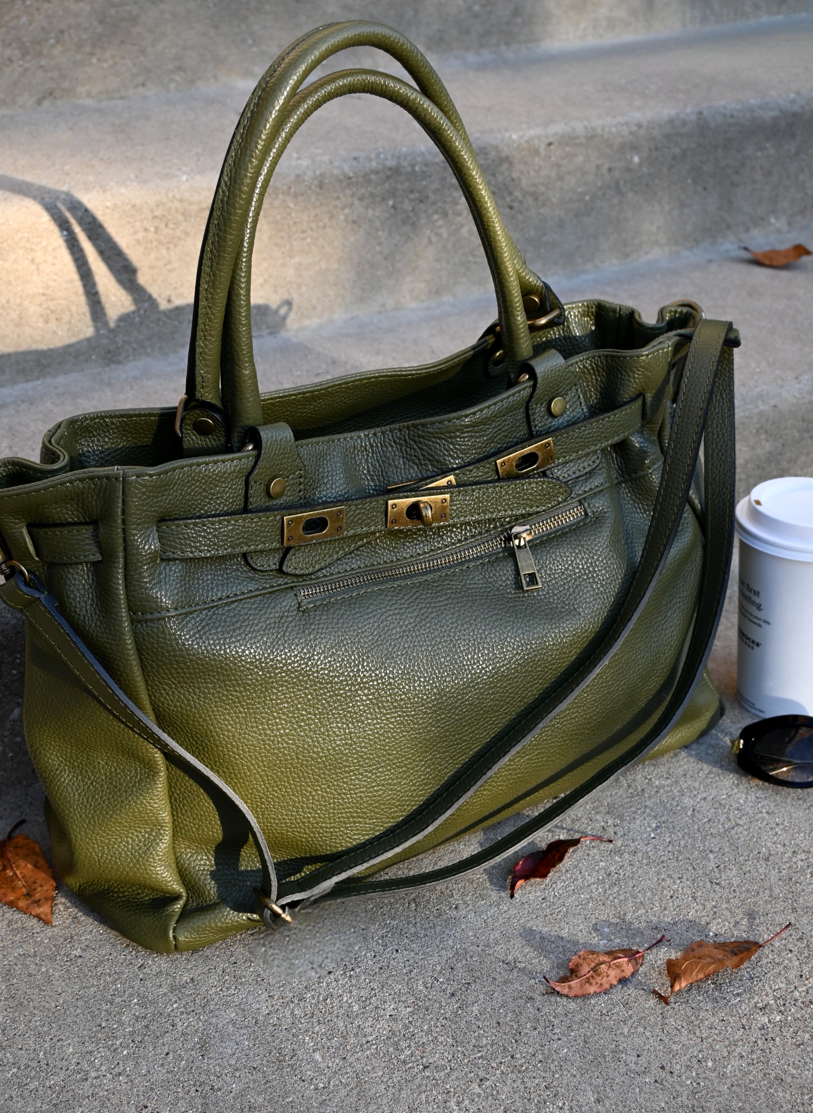 Caffè Milano- Elegant Genuine Leather Bag 🇮🇹