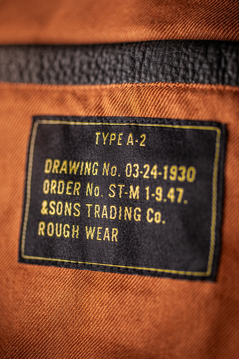 McQueen A2 Leather Jacket Brown
